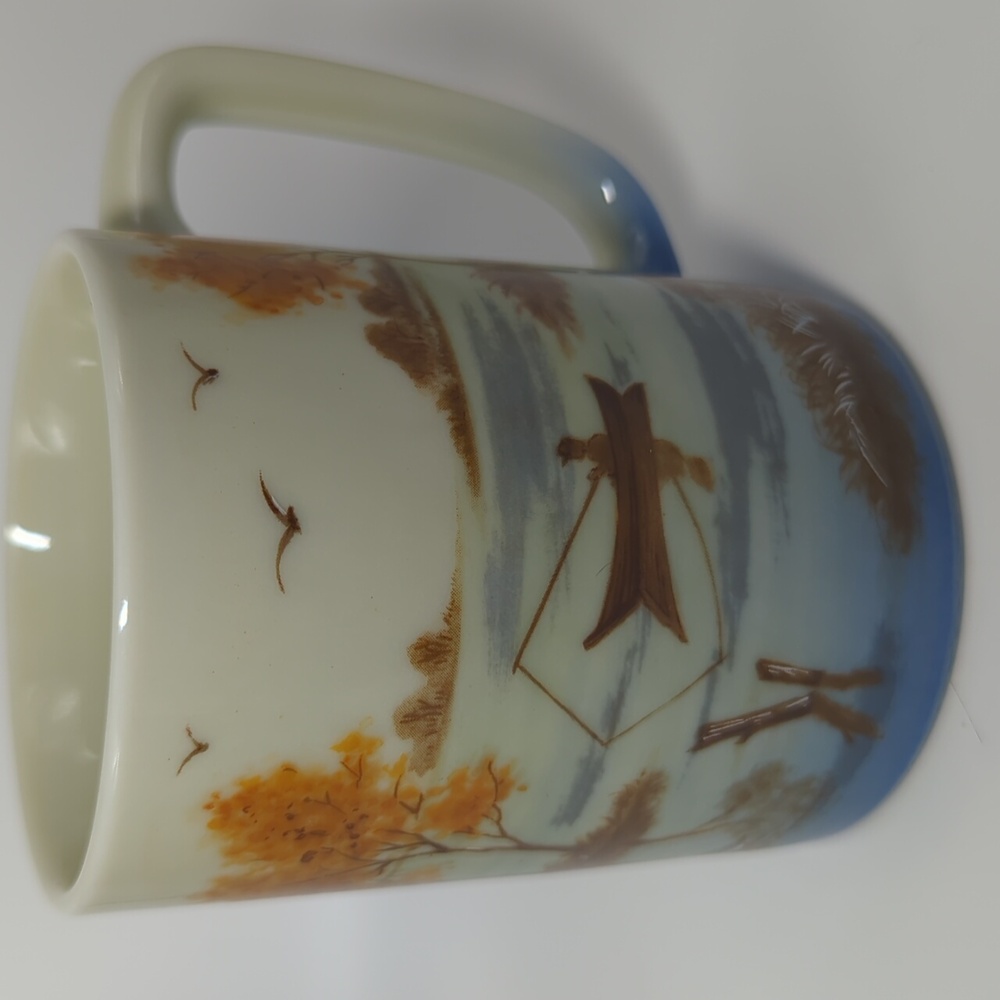 Vintage Otagiri Fishing Mug
